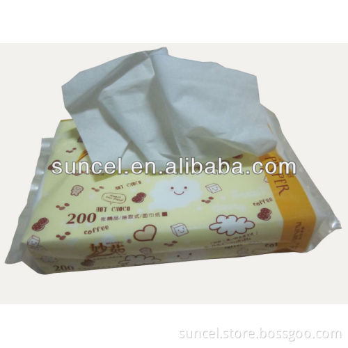 Soft Pack Facial Tissue Paper